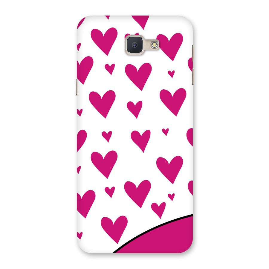 Romantic Couples with Hearts Back Case for Galaxy J5 Prime