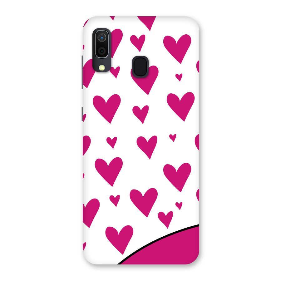 Romantic Couples with Hearts Back Case for Galaxy M10s
