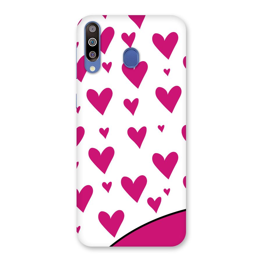 Romantic Couples with Hearts Back Case for Galaxy M30