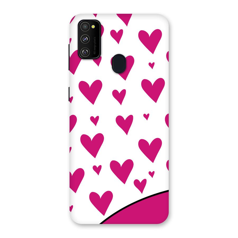 Romantic Couples with Hearts Back Case for Galaxy M30s