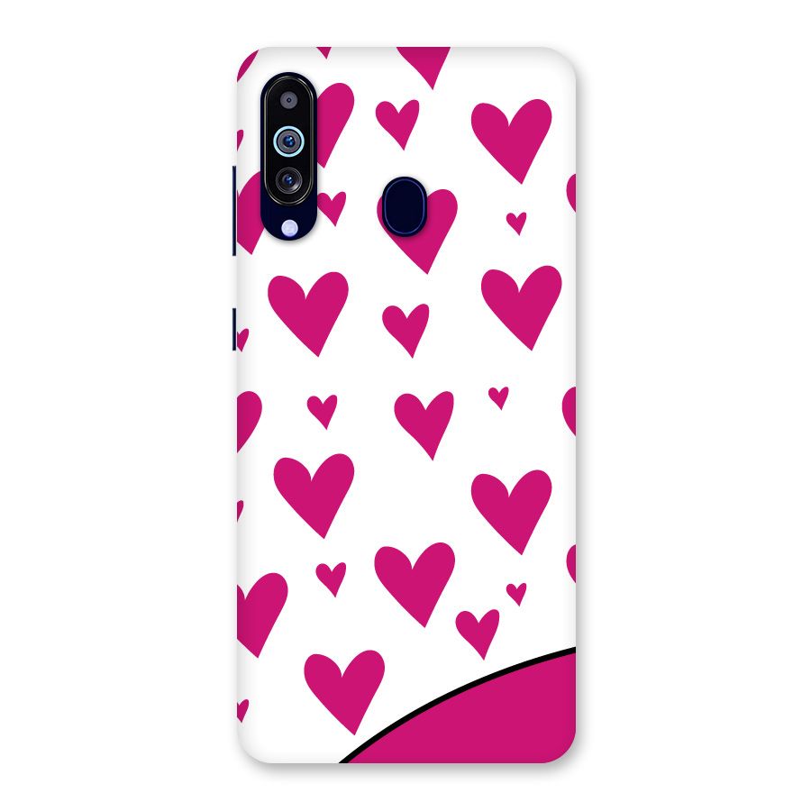 Romantic Couples with Hearts Back Case for Galaxy M40
