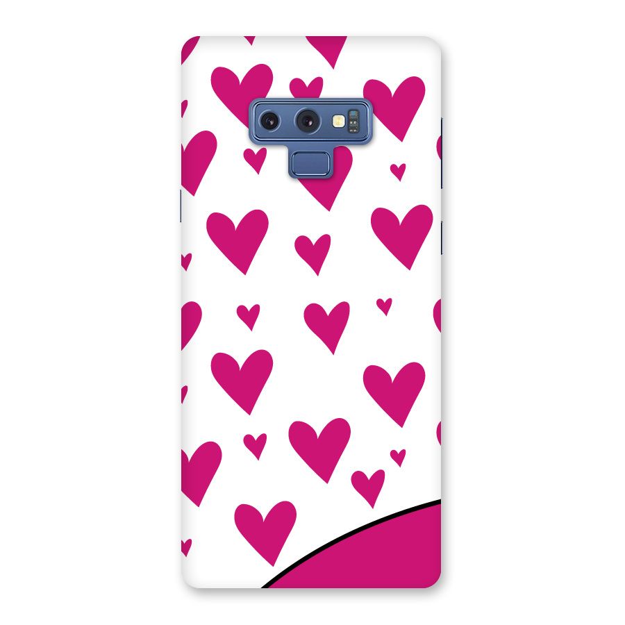 Romantic Couples with Hearts Back Case for Galaxy Note 9