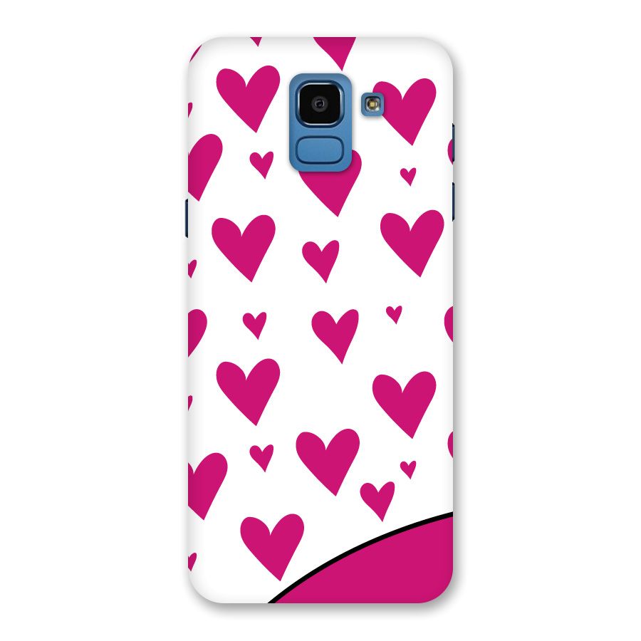 Romantic Couples with Hearts Back Case for Galaxy On6
