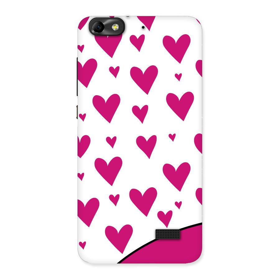 Romantic Couples with Hearts Back Case for Honor 4C