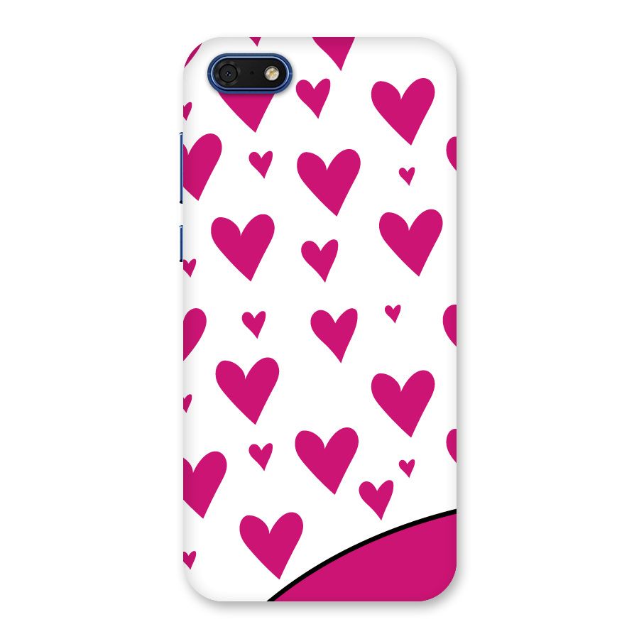 Romantic Couples with Hearts Back Case for Honor 7s
