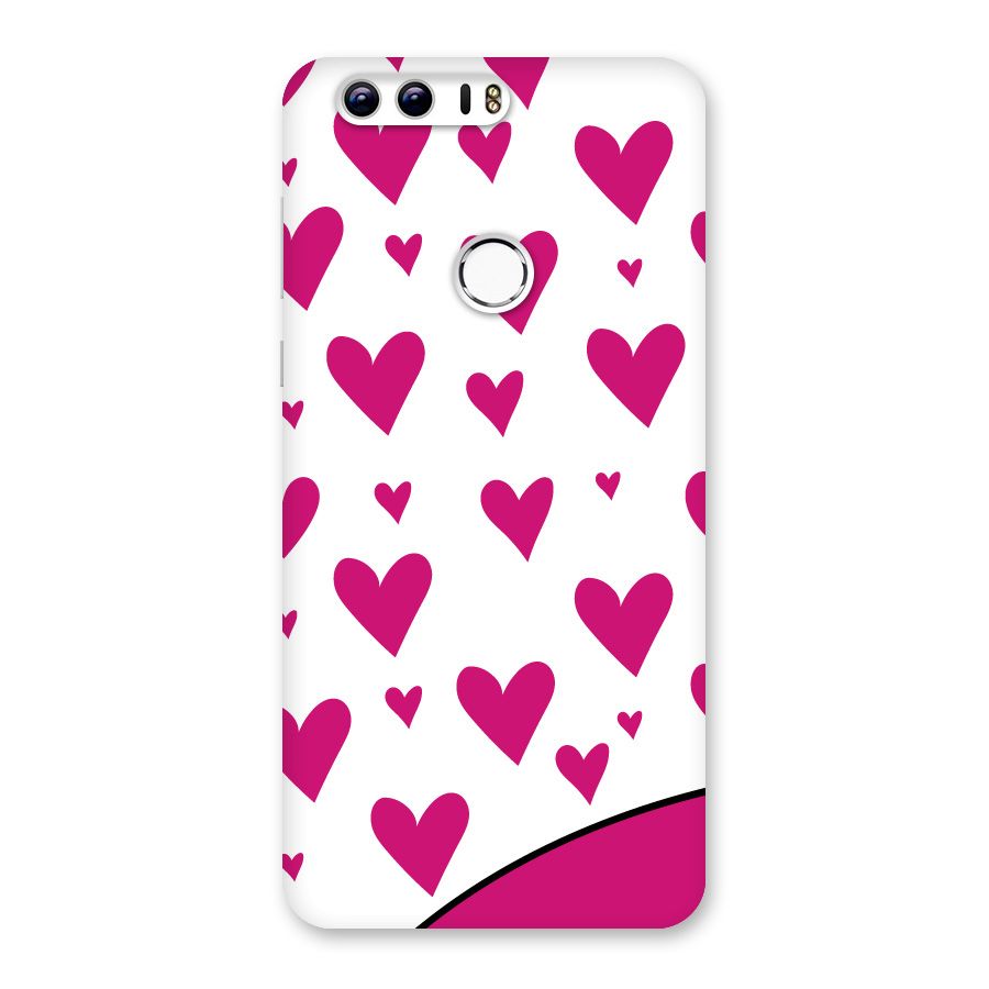 Romantic Couples with Hearts Back Case for Honor 8