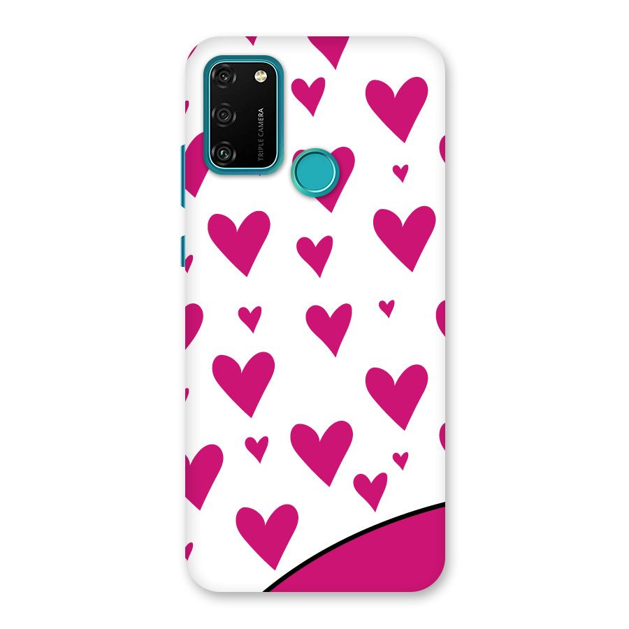 Romantic Couples with Hearts Back Case for Honor 9A