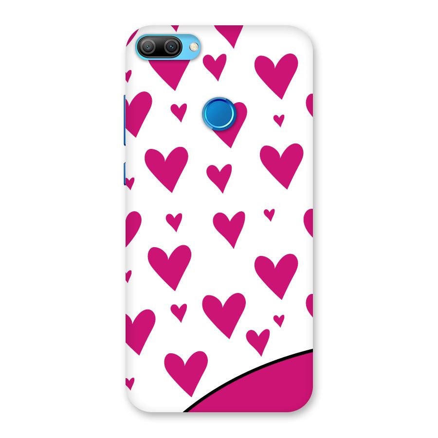 Romantic Couples with Hearts Back Case for Honor 9N