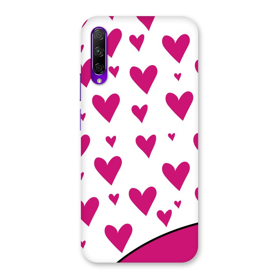 Romantic Couples with Hearts Back Case for Honor 9X Pro