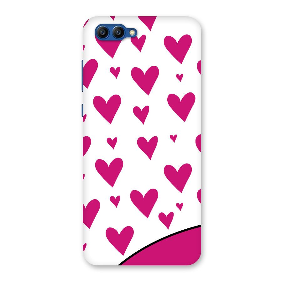 Romantic Couples with Hearts Back Case for Honor View 10