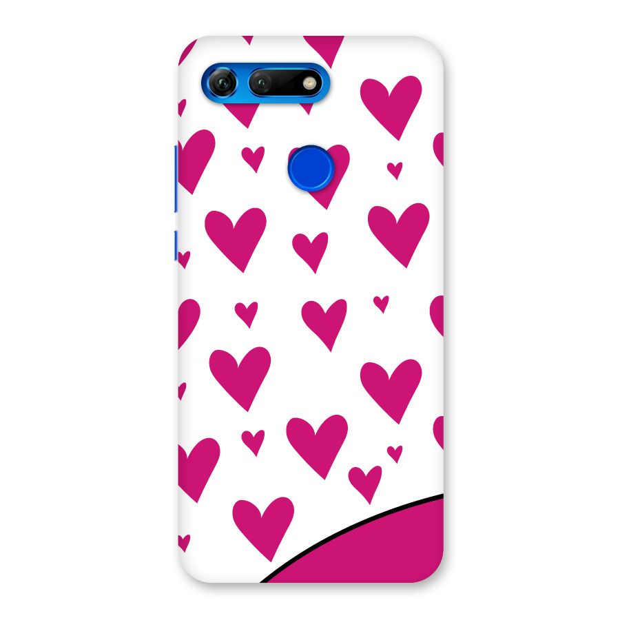 Romantic Couples with Hearts Back Case for Honor View 20