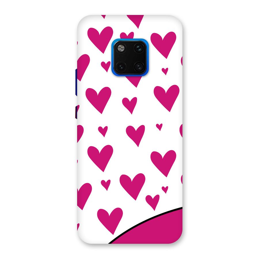 Romantic Couples with Hearts Back Case for Huawei Mate 20 Pro