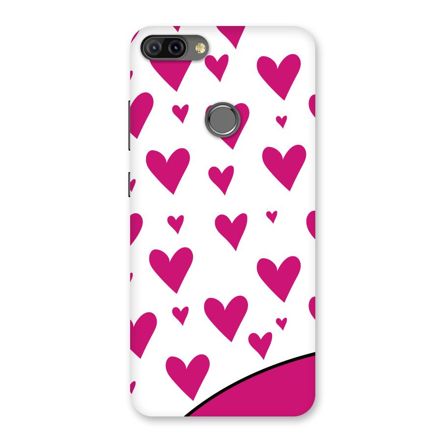 Romantic Couples with Hearts Back Case for Infinix Hot 6 Pro