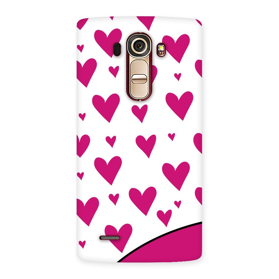 Romantic Couples with Hearts Back Case for LG G4