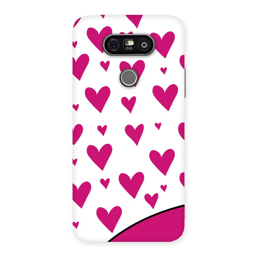 Romantic Couples with Hearts Back Case for LG G5
