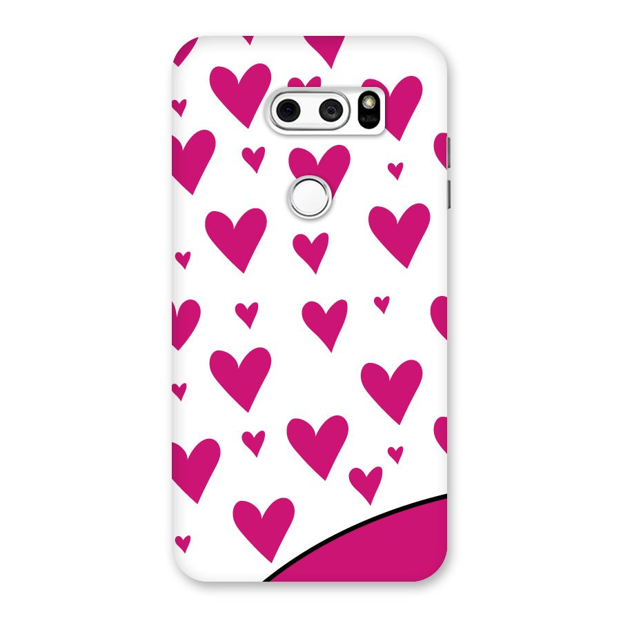 Romantic Couples with Hearts Back Case for LG V30