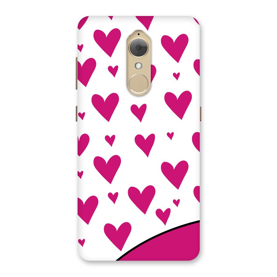 Romantic Couples with Hearts Back Case for Lenovo K8