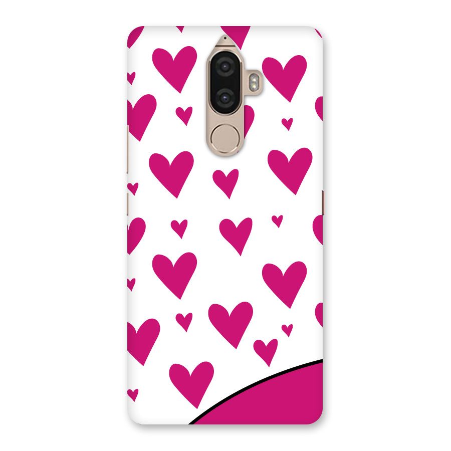 Romantic Couples with Hearts Back Case for Lenovo K8 Note