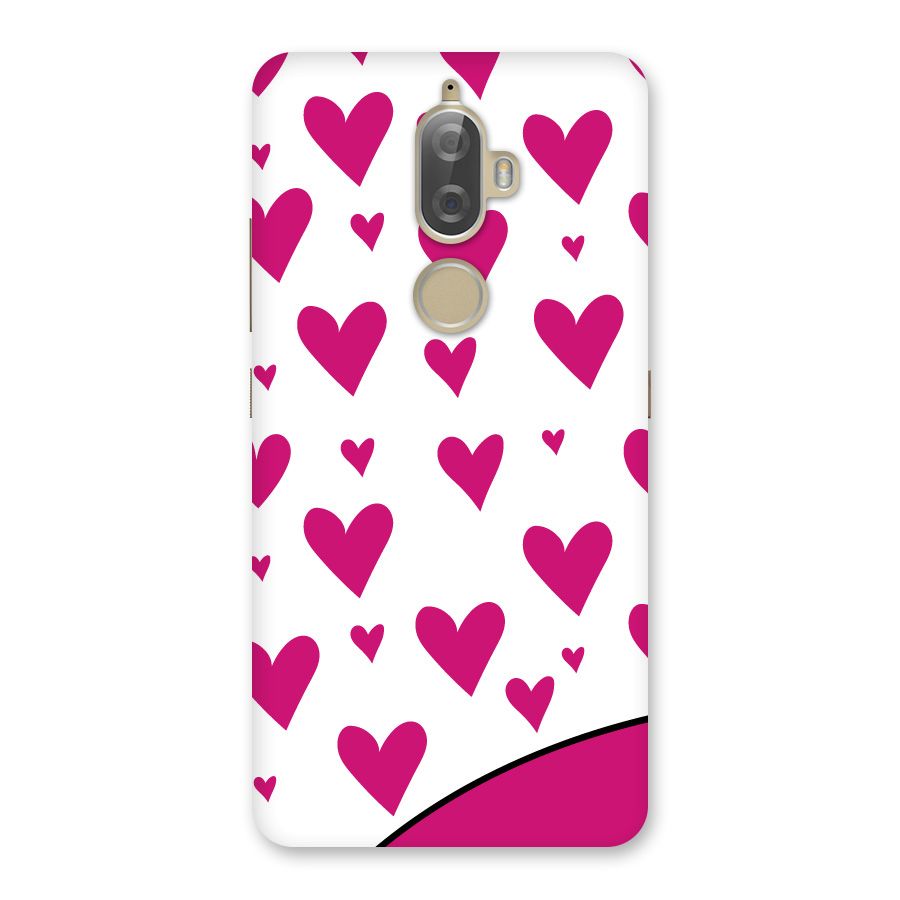 Romantic Couples with Hearts Back Case for Lenovo K8 Plus