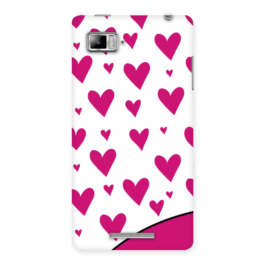 Romantic Couples with Hearts Back Case for Lenovo Vibe Z K910