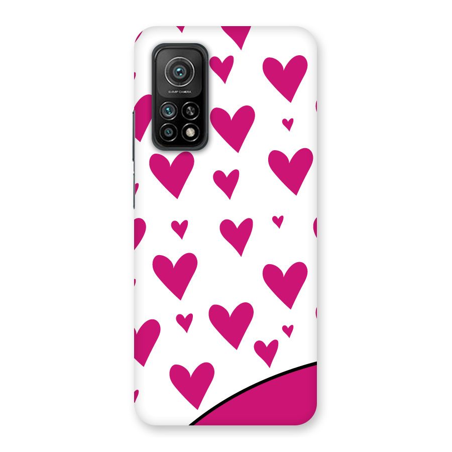 Romantic Couples with Hearts Back Case for Mi 10T 5G