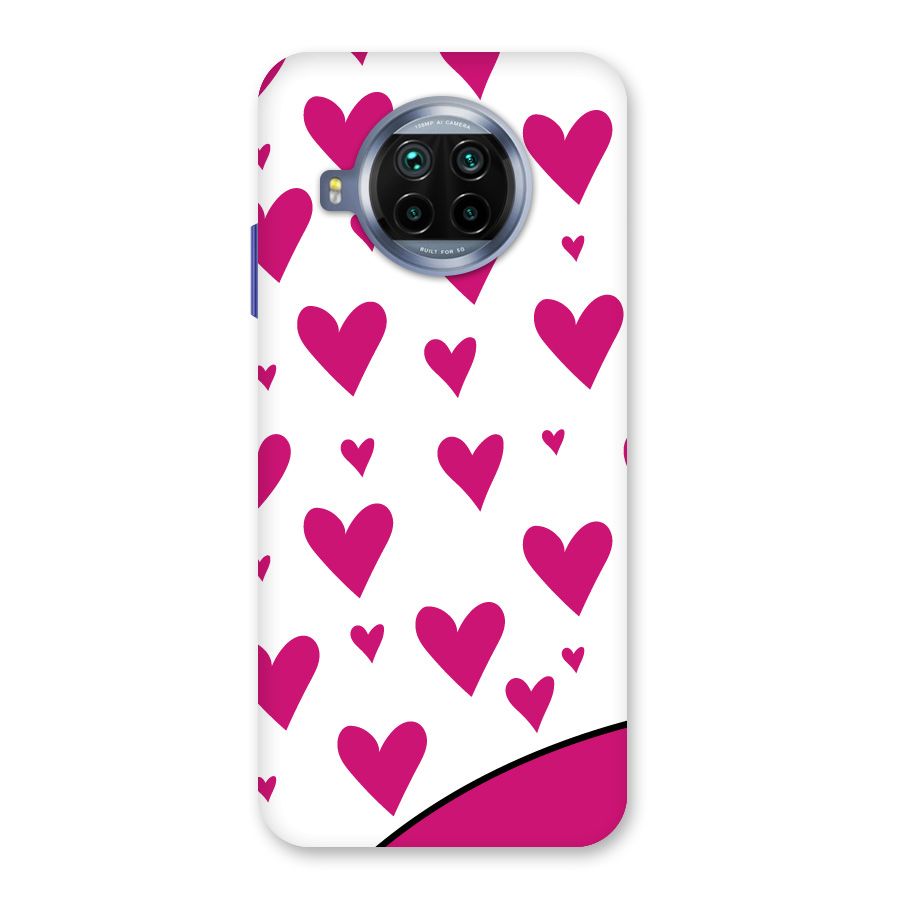 Romantic Couples with Hearts Back Case for Mi 10i