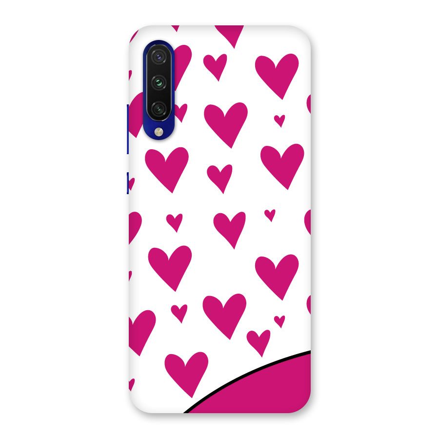 Romantic Couples with Hearts Back Case for Mi A3
