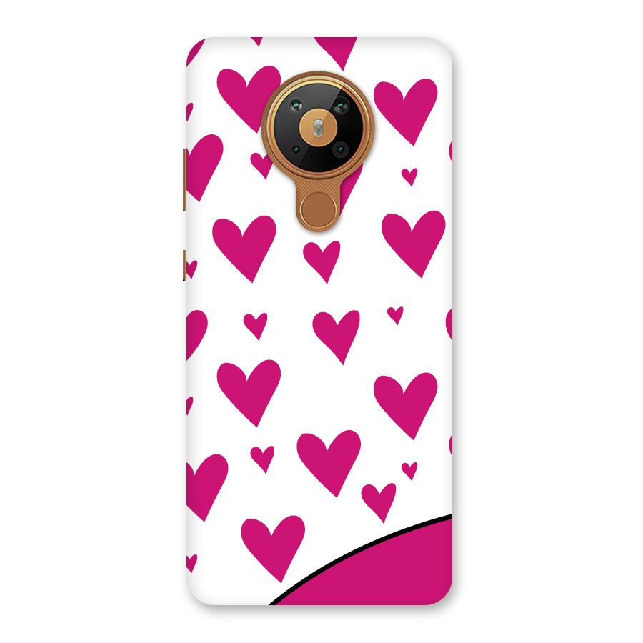 Romantic Couples with Hearts Back Case for Nokia 5.3