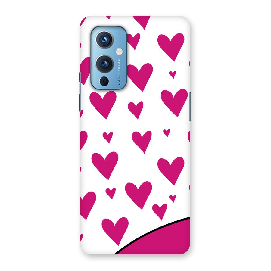 Romantic Couples with Hearts Back Case for OnePlus 9