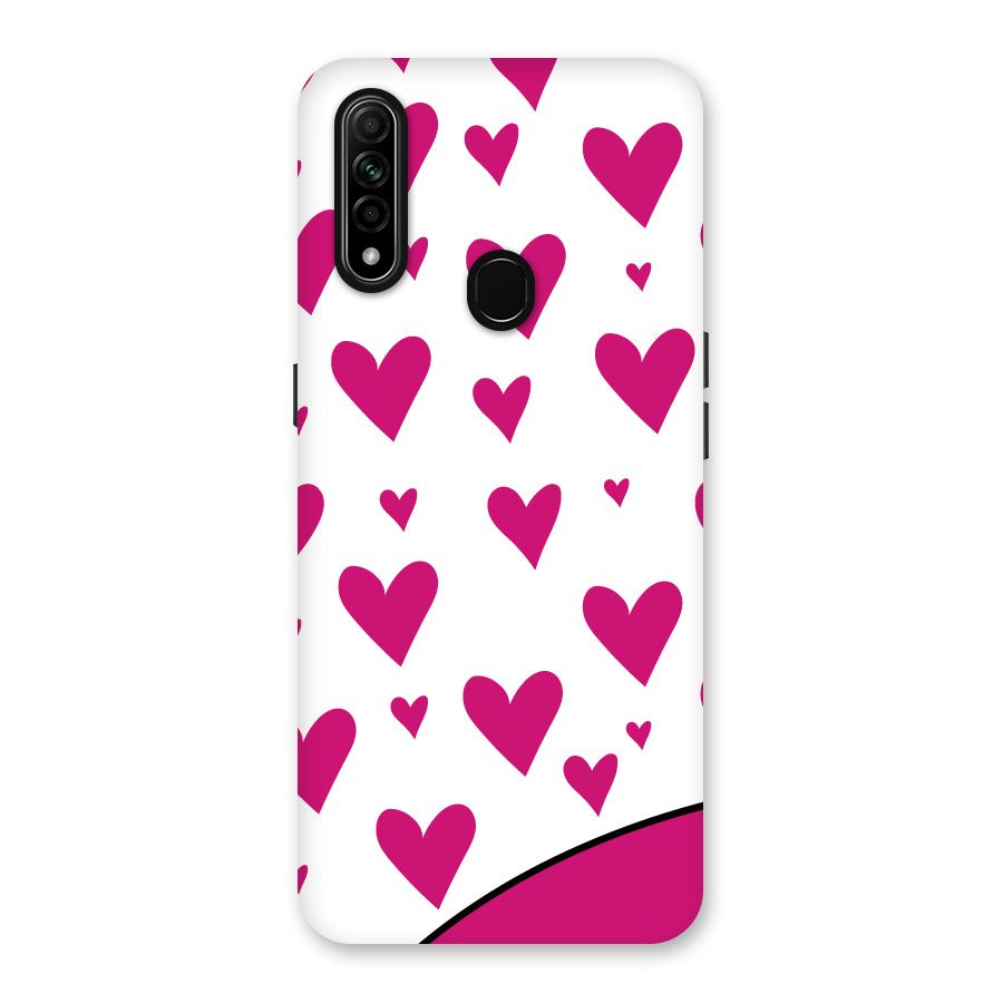 Romantic Couples with Hearts Back Case for Oppo A31