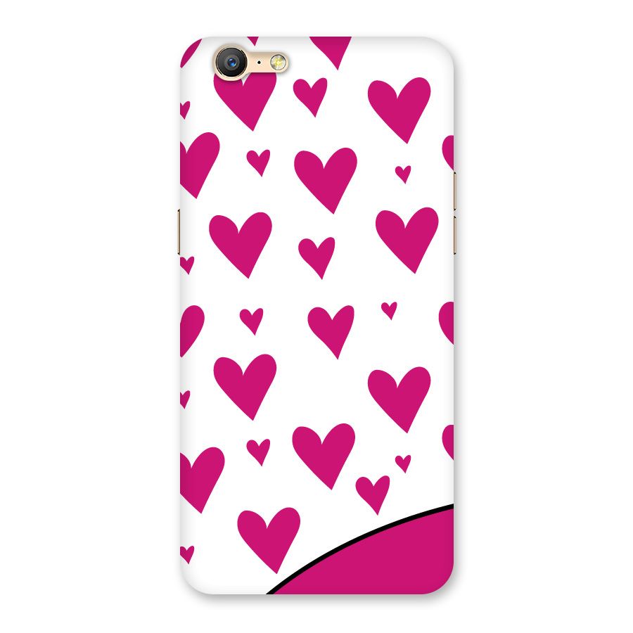 Romantic Couples with Hearts Back Case for Oppo A39