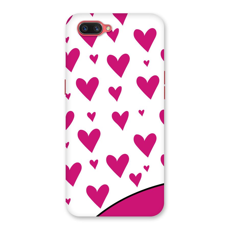 Romantic Couples with Hearts Back Case for Oppo A3s