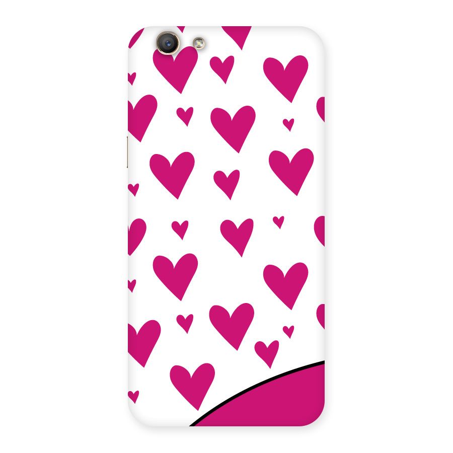 Romantic Couples with Hearts Back Case for Oppo F1s