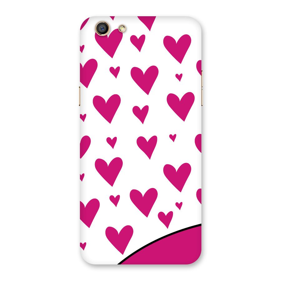 Romantic Couples with Hearts Back Case for Oppo F3