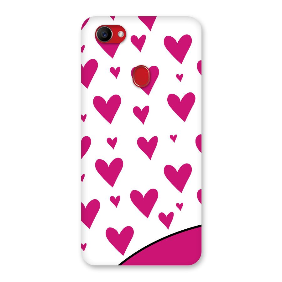 Romantic Couples with Hearts Back Case for Oppo F7