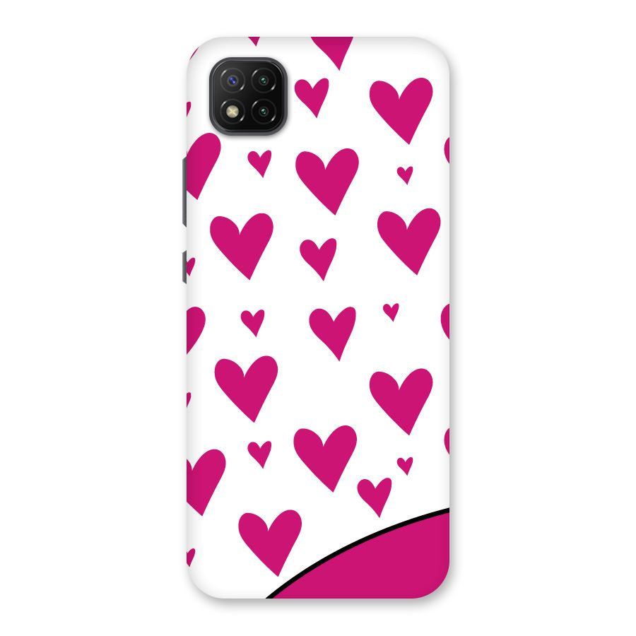 Romantic Couples with Hearts Back Case for Poco C3