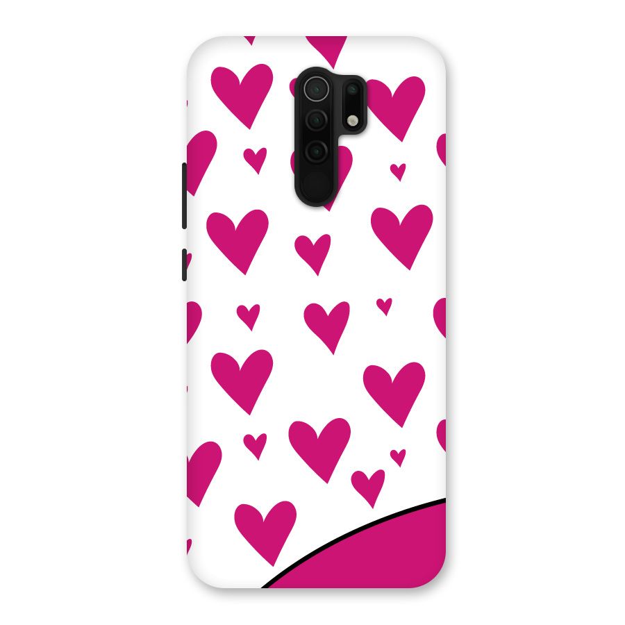 Romantic Couples with Hearts Back Case for Poco M2