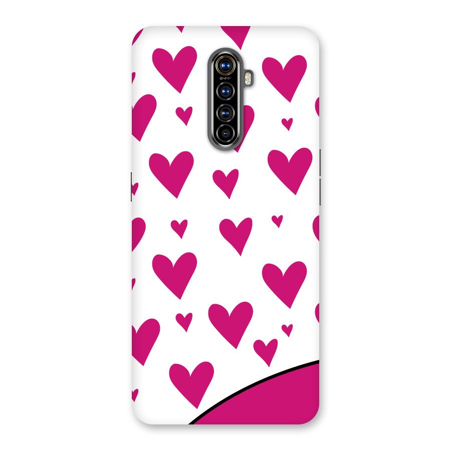 Romantic Couples with Hearts Back Case for Realme X2 Pro