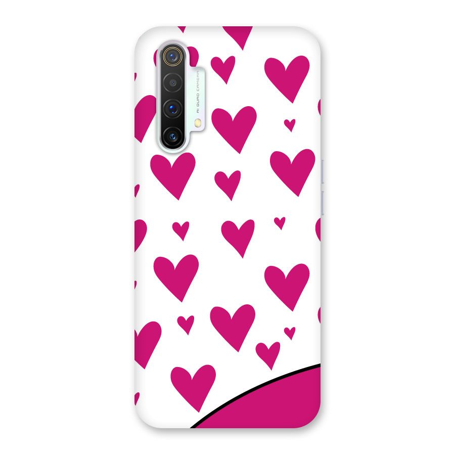 Romantic Couples with Hearts Back Case for Realme X3 SuperZoom