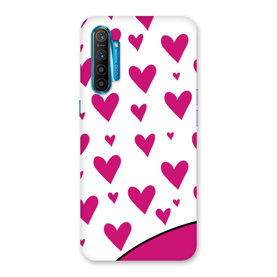 Romantic Couples with Hearts Back Case for Realme XT