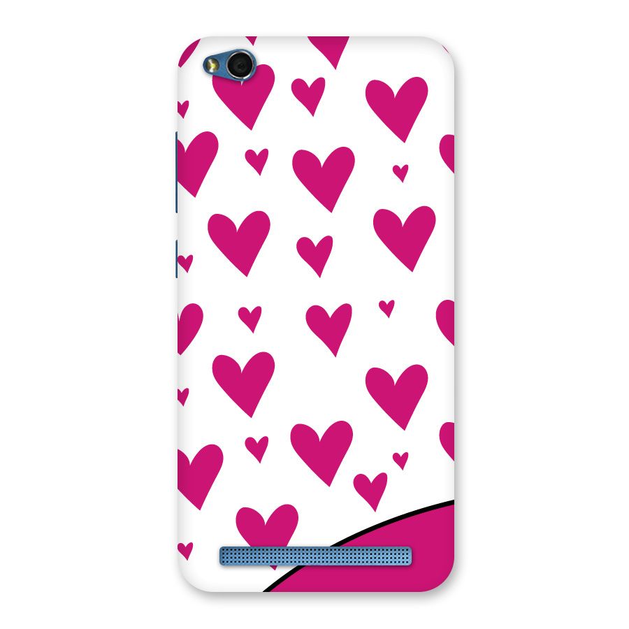 Romantic Couples with Hearts Back Case for Redmi 5A
