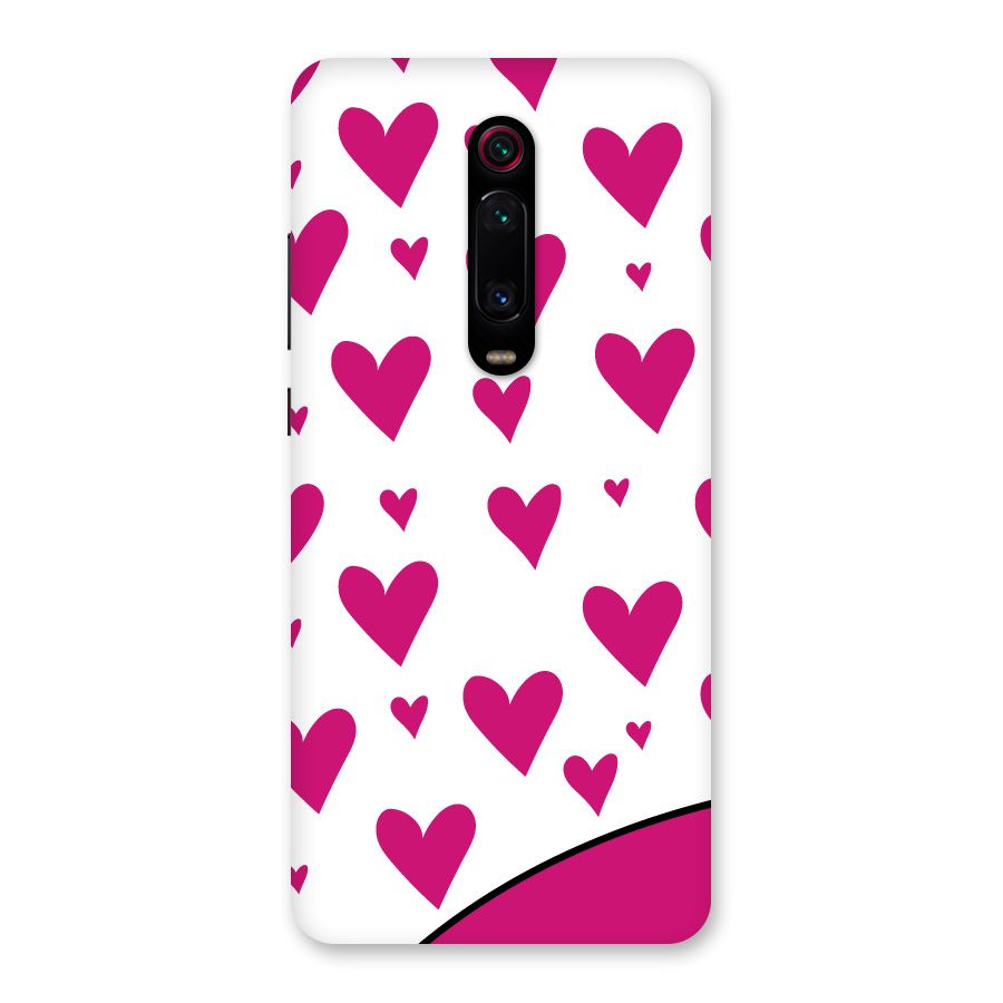 Romantic Couples with Hearts Back Case for Redmi K20