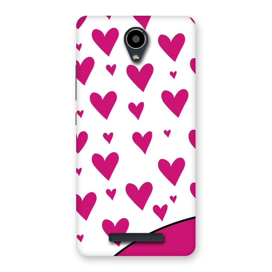 Romantic Couples with Hearts Back Case for Redmi Note 2