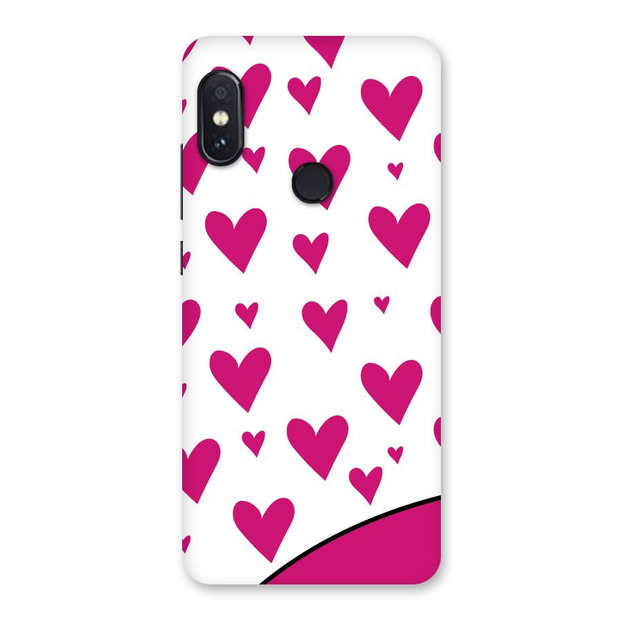 Romantic Couples with Hearts Back Case for Redmi Note 5 Pro