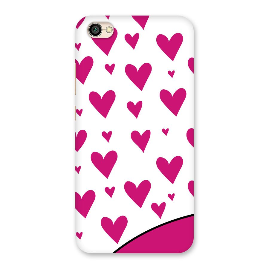Romantic Couples with Hearts Back Case for Redmi Y1 Lite