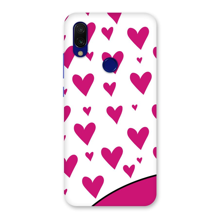 Romantic Couples with Hearts Back Case for Redmi Y3