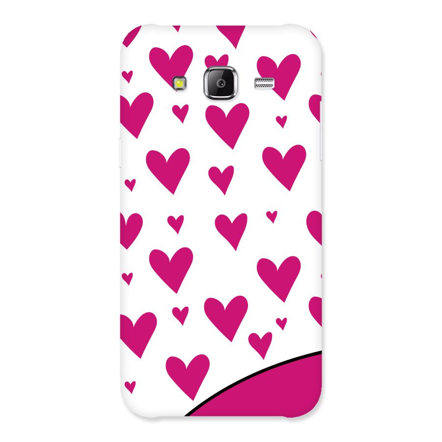 Romantic Couples with Hearts Back Case for Samsung Galaxy J2 Prime