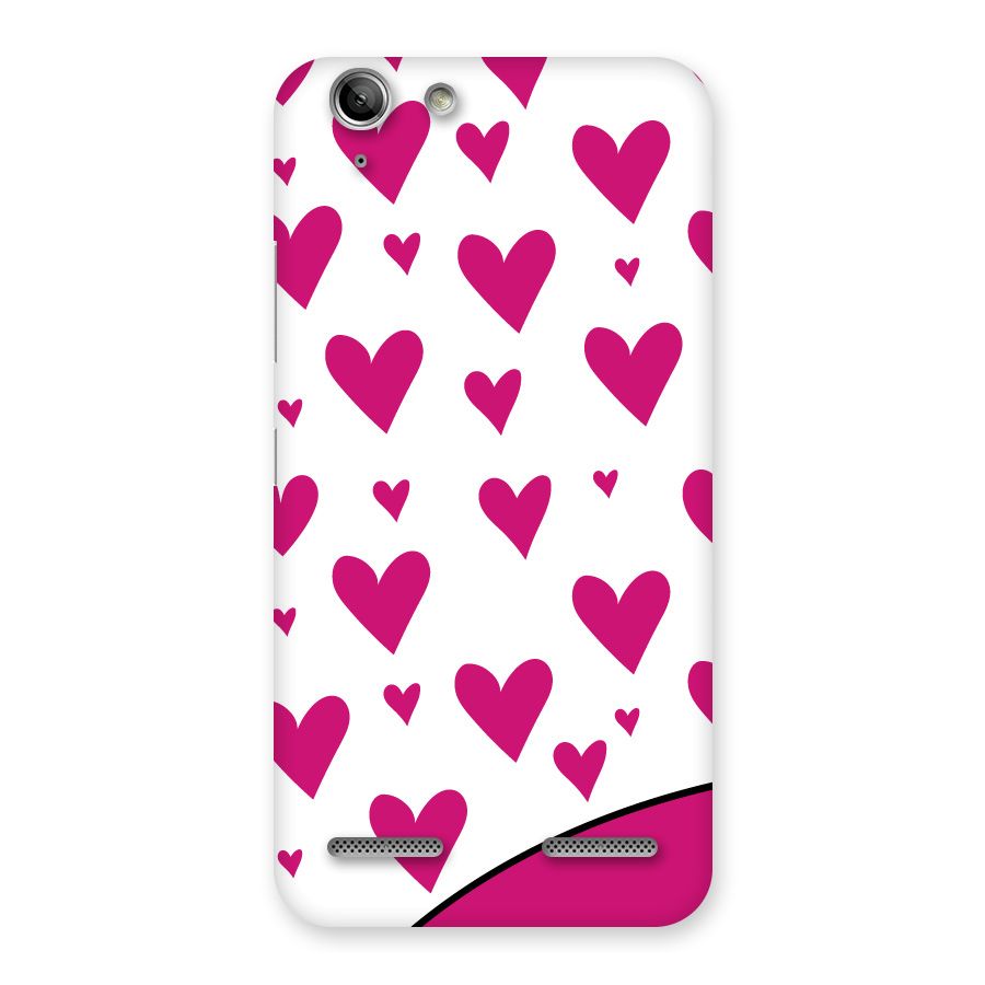 Romantic Couples with Hearts Back Case for Vibe K5 Plus