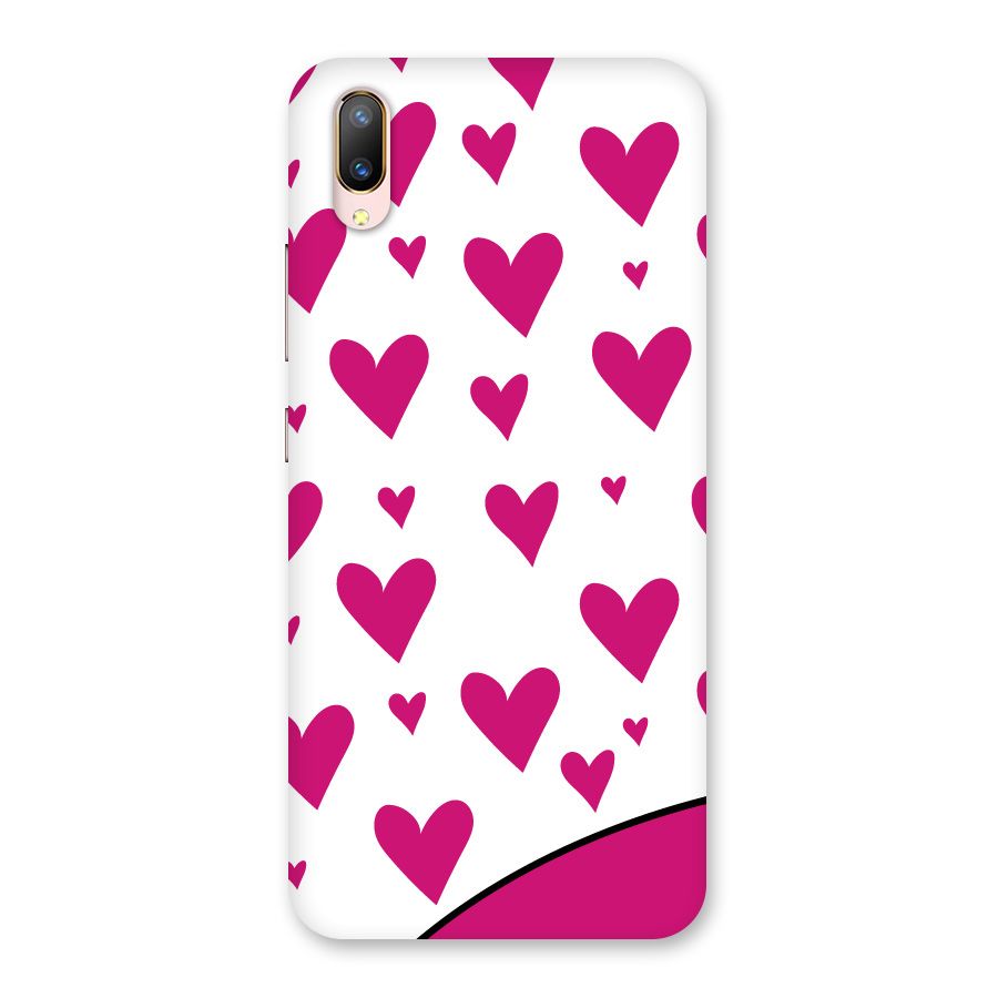 Romantic Couples with Hearts Back Case for Vivo V11 Pro