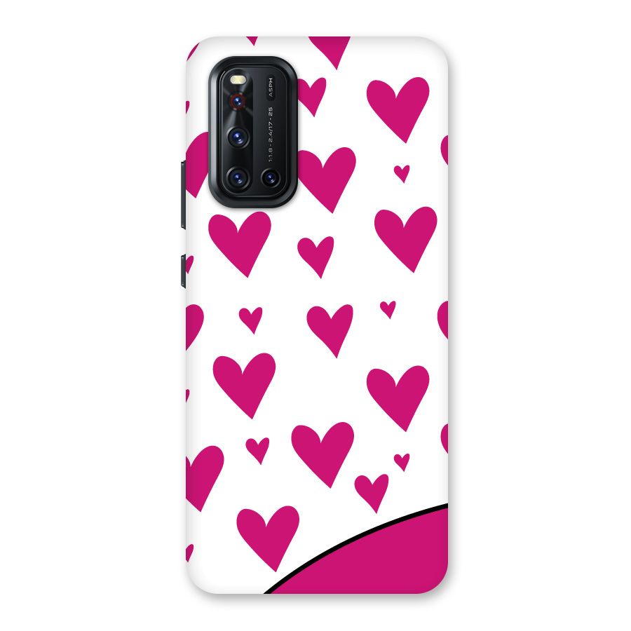 Romantic Couples with Hearts Back Case for Vivo V19